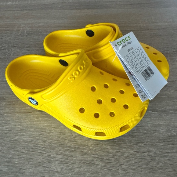 CROCS Other - CROCS Kids Bright Yellow Clogs
